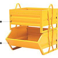 1 - benna chiusa2 - benna aperta