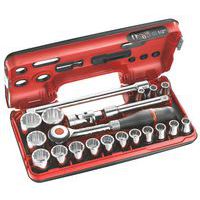 Confezione DBOX 1/2 chiavi a bussola metriche a 12 punti - S.360DBOX1