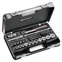 Set di chiavi a bussola esagonali 1/2 metriche - 48 pezzi - S.851