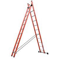 Scala trasformabile con isolamento a 2 rampe