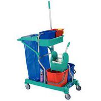 Carrello per le pulizie in plastica