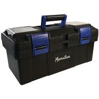 Cassetta portautensili in plastica, Carico max.: 8 kg, Chiusura lucchettabile: no, Altezza totale: 195 mm