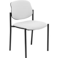 Sedia per riunioni Villalgordo - Struttura nera - Piqueras y crespo