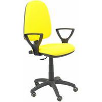 Sedia da ufficio Ayna con braccio fisso ruota per parquet - Piqueras y crespo