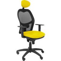 Sedia da ufficio Jorquera similpelle con poggiatesta-Piqueras y crespo