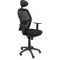 Sedia da ufficio Jorquera nera - Piqueras y crespo