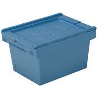 Scatole Portaoggetti In Plastica Trasparente 14L Con Coperchio Nero (2 Pezzi): Contenitori Impilabili Sotto Letto Per Vestiti, Documenti E Giocattoli. - 4