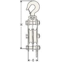 E = spessoreH = altezza
