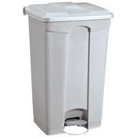 Pattumiera agroalimentare in plastica, Capacità: 90 L, Apertura: A pedale, Materiale: Plastica, Pattumiera