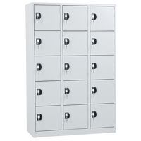 Armadio multiscomparto a cassetti Modulo, Tipo di guardaroba: Multiscomparto, Materiale: Acciaio