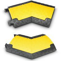 Angolo a 45° a destra per la protezione cavi BOA 35-3 - Cable Equipments