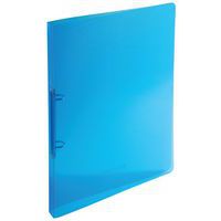 Raccoglitore 2 anelli 15 mm polipropilene crystal colours - A4