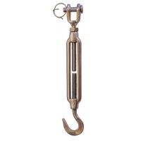 Tenditori inox - gancio e grillo