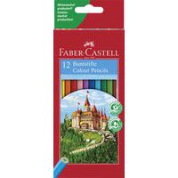 Astuccio con 12 matite colorate Faber Castell
