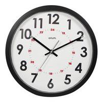 Mnsruu Orologio da Parete Rotondo Bradipo Carino, Silenzioso Dipinto ad Olio AntiGraffio per Arredamento Camera da Letto Soggiorno Ufficio Scuola casa