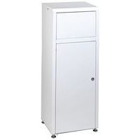 Contenitore con sportello basculante