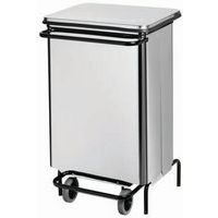 Contenitore mobile a pedale con apertura a libro