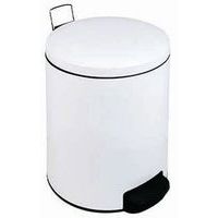 Pattumiera a pedale con coperchio a chiusura silenziosa