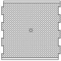 tappeto centrale largo