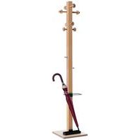 Attaccapanni in legno massello con 8 appendini tondi - EasyCloth