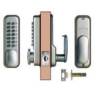 Serratura meccanica con codice - Bricard