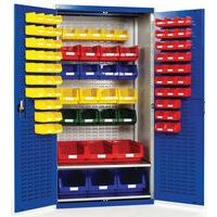 Armadio con 81 contenitori di stoccaggio da 1050x650x2000mm - Bott