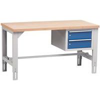 Banco regolabile Allround - 2 cassetti