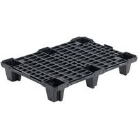 Pallet leggero incastrabile riciclato, Carico statico max.: 700 kg, N. di ingressi: 6, Larghezza: 600 mm