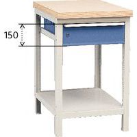 Banco senza piano - Modul 52 - Con ripiano e cassetto