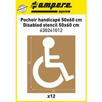 Maschere in cartone oliato riutilizzabili - Disabilità 50x60 cm - Ampere System