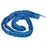 Imbracatura circolare senza fine, CMU: 8000 kg, Lunghezza utile: 2 m, Ø: 45 mm, Modello: Rotonda, Colore: Blu