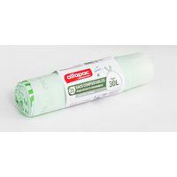 Sacco per rifiuti - Laccetto scorrevole - Rifiuti organici 30L - Alfapac