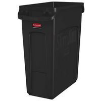 Pattumiera Slim Jim con aerazione -Marrone-60L-Rubbermaid