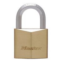 Lucchetto in ottone - Archetto esagonale Larghezza 50 mm