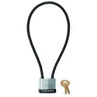 Lucchetto Per Cavo Compatto Con 2 Chiavi - Corpo In Nylon Con Gancio Lungo - Per Impianti Industriali E Sicurezza - 5