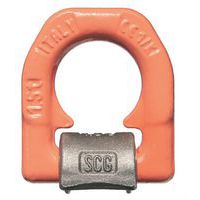 Staffa di sollevamento da saldare a base singola - Portata 1500 kg - 16000 kg