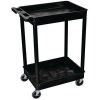 Carrello multiuso in plastica STIER, 3 ripiani, portata 250 kg