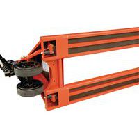 Interno delle forche rivestito con materiale antirumore