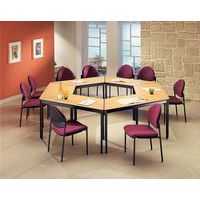 Tavolo da riunione modulare Confort - Trapezoidale