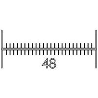 riparo a due lati da 48 posti