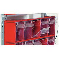 barra di sicurezza che evita l'apertura accidentaleporta-etichettacassetto ribaltabile antiurto