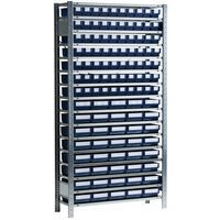 Scaffalatura con contenitori a cassetto suddivisibili serie B - Profondità 500 mm