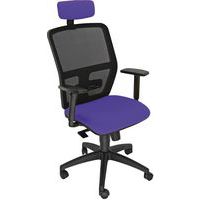 Sedia Ufficio Girevole FANTASK Senza Braccioli, Rosa, Regolabile In Altezza Con Funzione Basculante, Base A Croce Metallica, Portata 150 Kg - 2