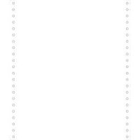 Fogli elenco bianchi 240 x 11, 1 copia bande staccabili 80 g