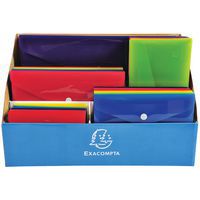 Espositore da 60 buste a pressione in polipropilene Iderama