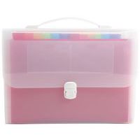 Valigetta portadocumenti con manico 24 scomparti Crystal - A4