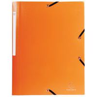 Cartelletta con elastico 3 lembi in Polipropilene 5/10 opaco - A4