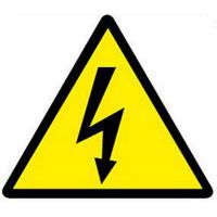 Cartello di pericolo - Pericolo elettrico