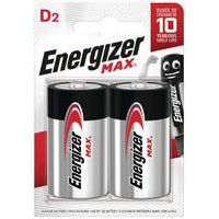 Pila Max D - Lotto da 2 - Energizer