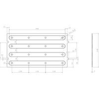 Sagoma per strisce di orientamento da fissare - Handinorme